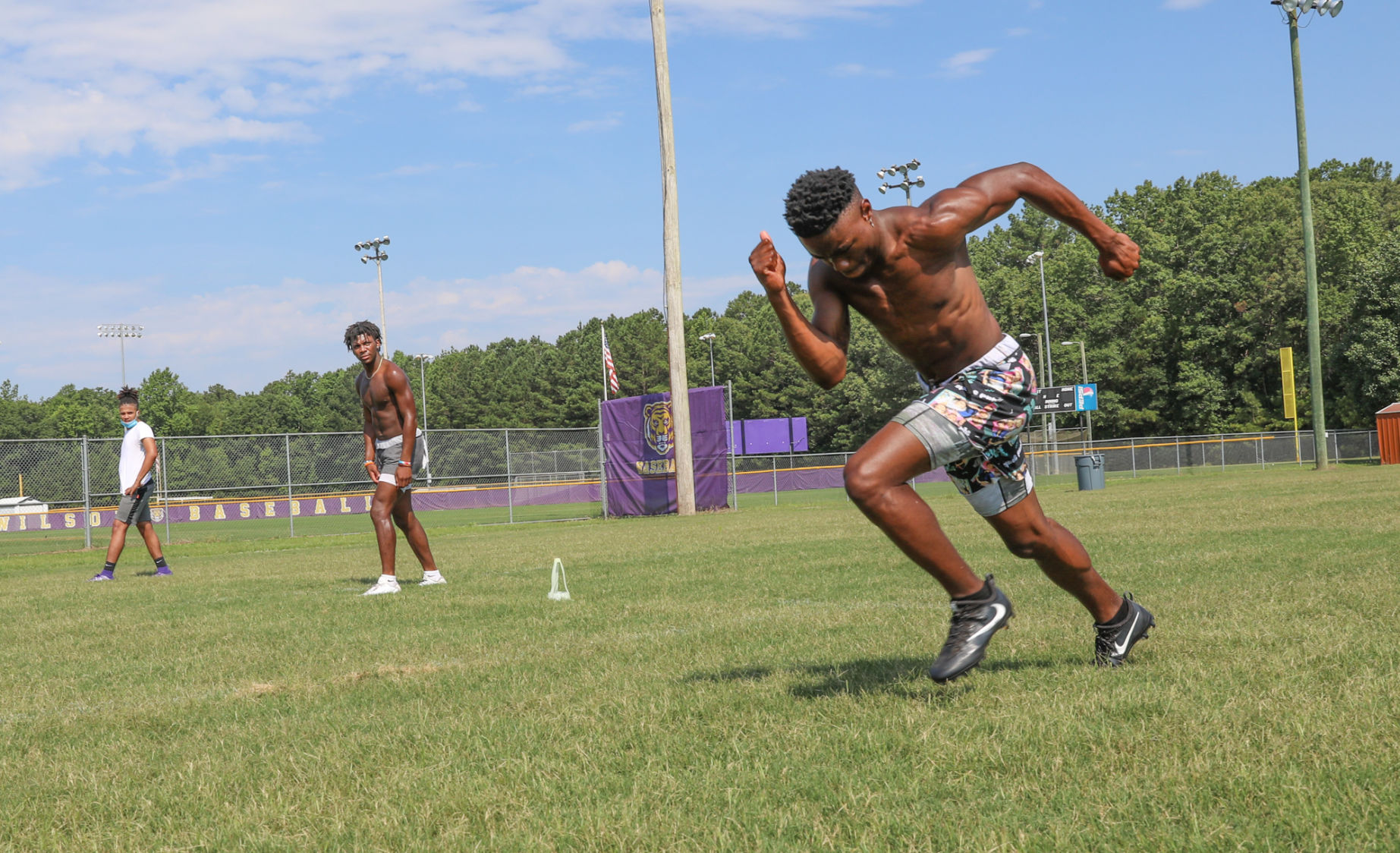 Wilson football workouts